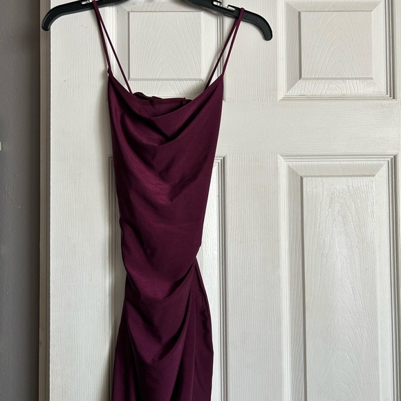 Windsor Dresses & Skirts - Elegant Burgundy Spaghetti Strap Dress